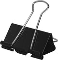 2 Inch Extra Large Binder Clips 48 Pack, Jumbo Paper Clips, Big Paper Clamps by OWLKELA