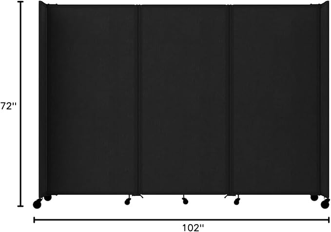 Versare Room Divider 360 Portable Wall Partition | Folding Panels | Large - Image 8