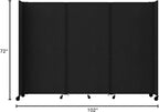 Versare Room Divider 360 Portable Wall Partition | Folding Panels | Large - Image 8