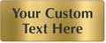 SmartSign Custom Brass Sign by SmartSign