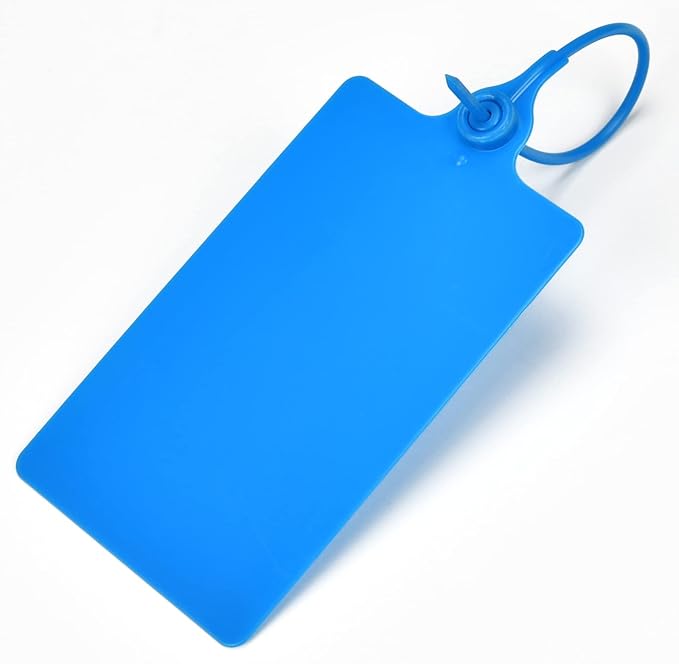 100 Plastic Shipping Tags - Image 2