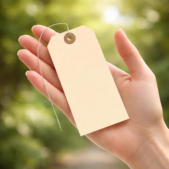 Label Tags with Wire Attached - Image 2
