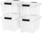 IRIS USA 19 QT Plastic Storage Box by IRISUSA