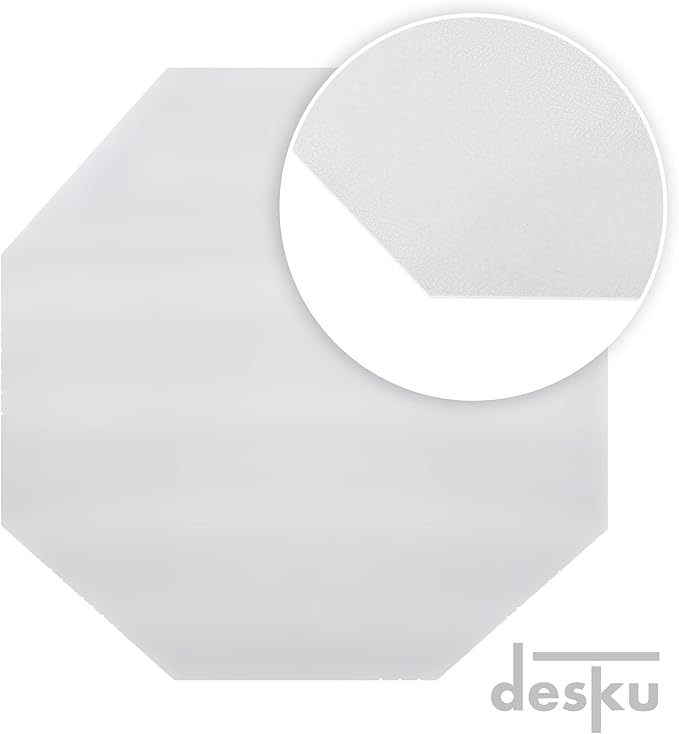 DESKU - Octagon Gaming Chair Mat, Computer and Office Chair Mat - Image 5