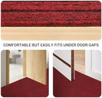 stripe runner rug 2 x 6 ft indoor, close-up detail