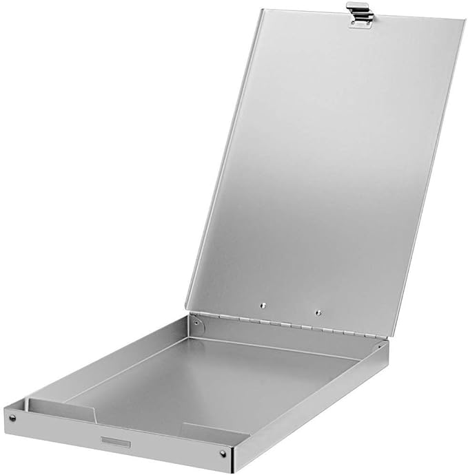 ZCZN Recycled Aluminum Storage Clipboard, Clipboard Box, Form Holder, Suitable - Image 4