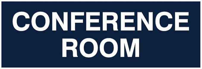 Signs ByLITA Basic Conference Room Sign by SignsByLITA