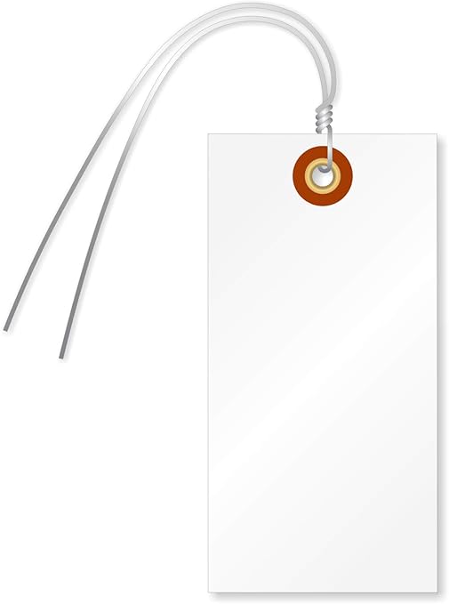 SmartSign Blank Tyvek Shipping Tags by SmartSign