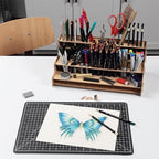 hg art concepts mezzo artist drawing rack, package contents