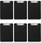 6 Pack Clipboards Bulk with Pen Holder, Thickened Nursing Clip Boards 8.5x11 by TFDLCGzm