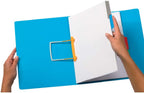 Secolor Cardboard Combi File/Jalema Clipfile - Buff