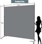 Room Divider Single Panel Privacy Screen, Thickened Fabric 6FT Room Divider - Image 5