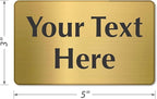 SmartSign Custom Brass Sign - Image 4