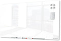 J&J worldwide Glass Whiteboard, Magnetic Brilliance White Dry Erase Board 36" x by JJworldwide