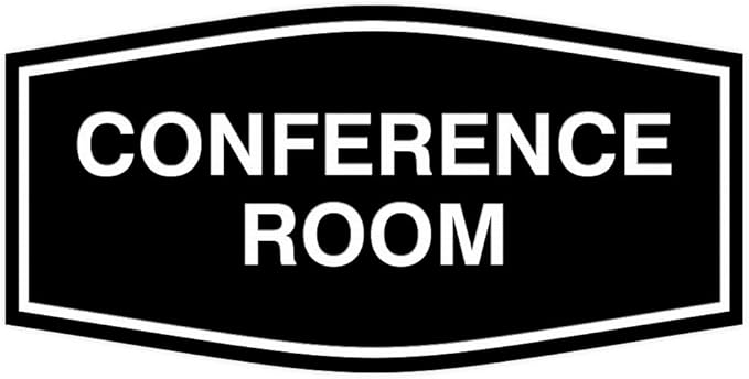 Fancy Conference Room Sign by All+Quality