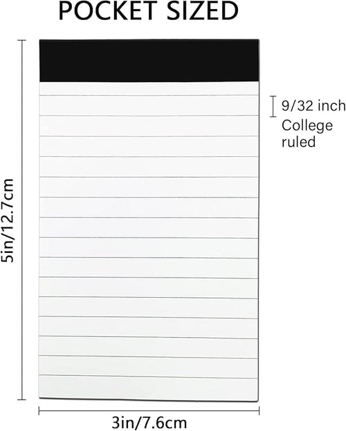 10 Pcs Note Pads Refills 3 x 5 inches Memo Small Notebook Writing Pads - Image 2