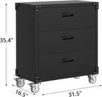 ExploreHorizon Metal Storage Cabinet - Image 2