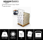 Amazon Basics Multipurpose Copy Printer Paper, 8.5 x 11 Inches, 20 lb, 21 Pallet - Image 2
