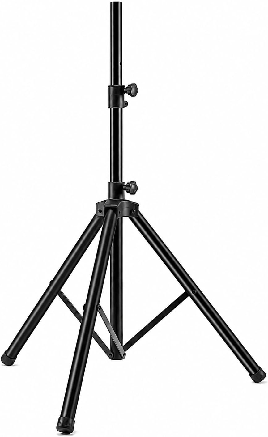 Pyle Universal Speaker Tripod Stand Mount - 6' Sound Equipment Holder Hei...