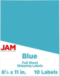 JAM PAPER Full Sheet Shipping Labels by JAMPaper