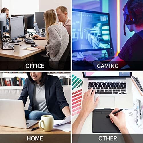 Ergonomic Keyboard Wrist Rest and Mouse Pad Wrist Rest Set, Large XXL Gaming ...