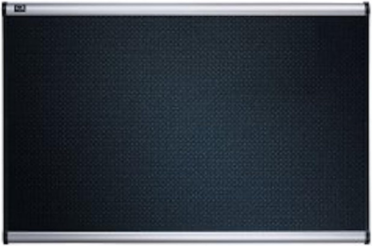 Quartet Bulletin Board, 3' x 2', Embossed, Hi-Density Foam, Aluminum ...