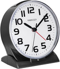 FAMICOZY Automatically Backlighted Alarm Clock, Silent No Ticking by FAMICOZY