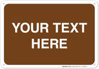 Custom Sign, Personalized Metal Signs, Customize by SigoSigns