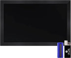 HBCY Creations Rustic Black Magnetic Wall Chalkboard, Extra Large Size 24" x 36" by HBCYCreations