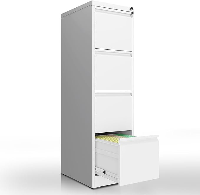 Yukimo 4 Drawer File Cabinet - Image 9
