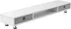Fenge Dual Monitor Stand with 2 Drawers, 42.5 Inches Large Computer Riser - Image 9