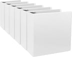 CIXILDTS 3-Inch 3 Ring Binder, Standard 3" Slant-D Ring Binder Fit Letter Size by CIXILDTSOffice