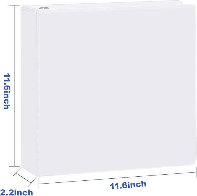 3 Ring Binder 1-1/2 Inch, ViVin Sturdy 1.5"-Slant D Ring Binder - Image 4