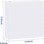 3 Ring Binder 1-1/2 Inch, ViVin Sturdy 1.5"-Slant D Ring Binder - Image 4