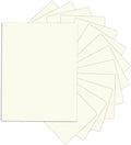 24 Sheets Cream Cardstock 8.5 x 11 Off White Paper, Goefun Ivory Card Stock by Goefun