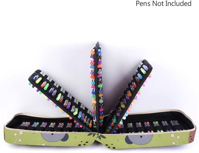 qianshan Pencil Case Holder Slot - Holds 202 Colored Pencils or 136 Gel Pens - Image 6