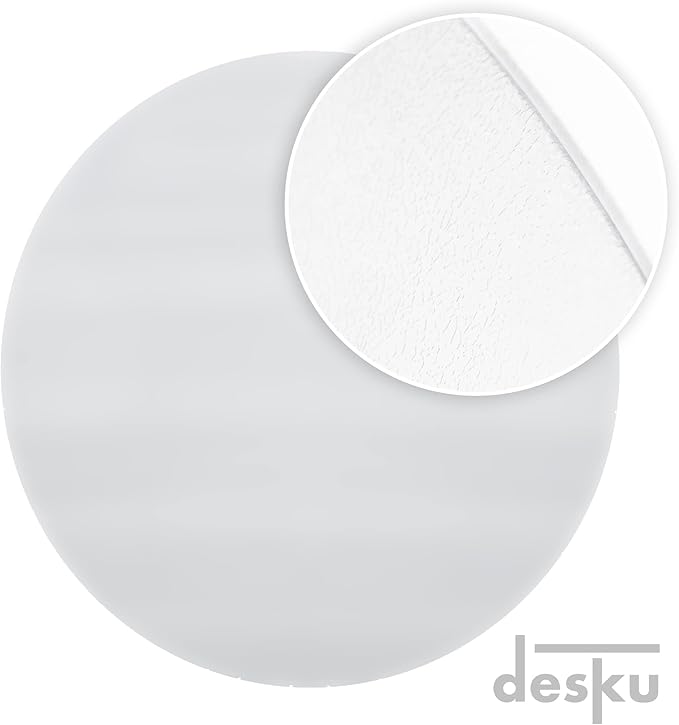 DESKU - Circle Gaming Chair Mat, Computer and Office Chair Mat - Image 5