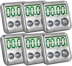 Elegant Digital Kitchen Timer Stainless Steel by eTradewinds