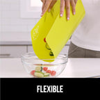 GORILLA GRIP 100% BPA-Free Flexible Cutting Board Set of 4, Durable Plastic Mats - Image 6