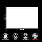 OcePor 100 Sheets Cardstock 5”x 7”, Blank Card Stock 92lb/250gsm, Thick Heavy - Image 2