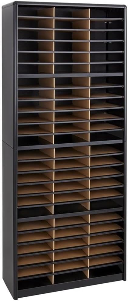 Scranton & Co 72 Compartments Commercial Grade Steel Shell Flat Files Organizer by Unknown
