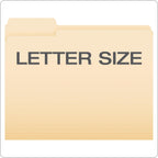 Pendaflex File Folders,250 Bulk Package,Durable Manila Folders,Letter Size (8.5" x 11"),3 Tabs for Easy Labeling,Everyday Filing Essential for Offices,Classrooms&Home Document Organization (Pack of 2)
