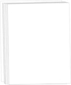 White Cardstock 8.5x11, Creebe 50 Sheets 65lb Card Stock Printer Paper 8.5 x 11 by Unknown