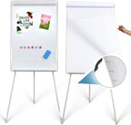 DexBoard 2-Pack 36 x 24 Inch Magnetic Dry Erase Easel Tripod Stand, Height by DexBoard