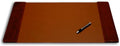 DACASSO Leather Desk Pad with Side Rails by Dacasso