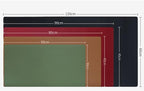 KINGFOM Desk Pad Office Desktop Protecter, PU Leather Desk Mat Blotters - Image 8