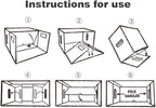 ANDPLAY 10 Pcs Comic Books Storage Boxes - Image 3