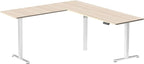 VIVO Electric Corner 75 x 63 inch L-Shaped Standing Desk, Memory Height - Image 9