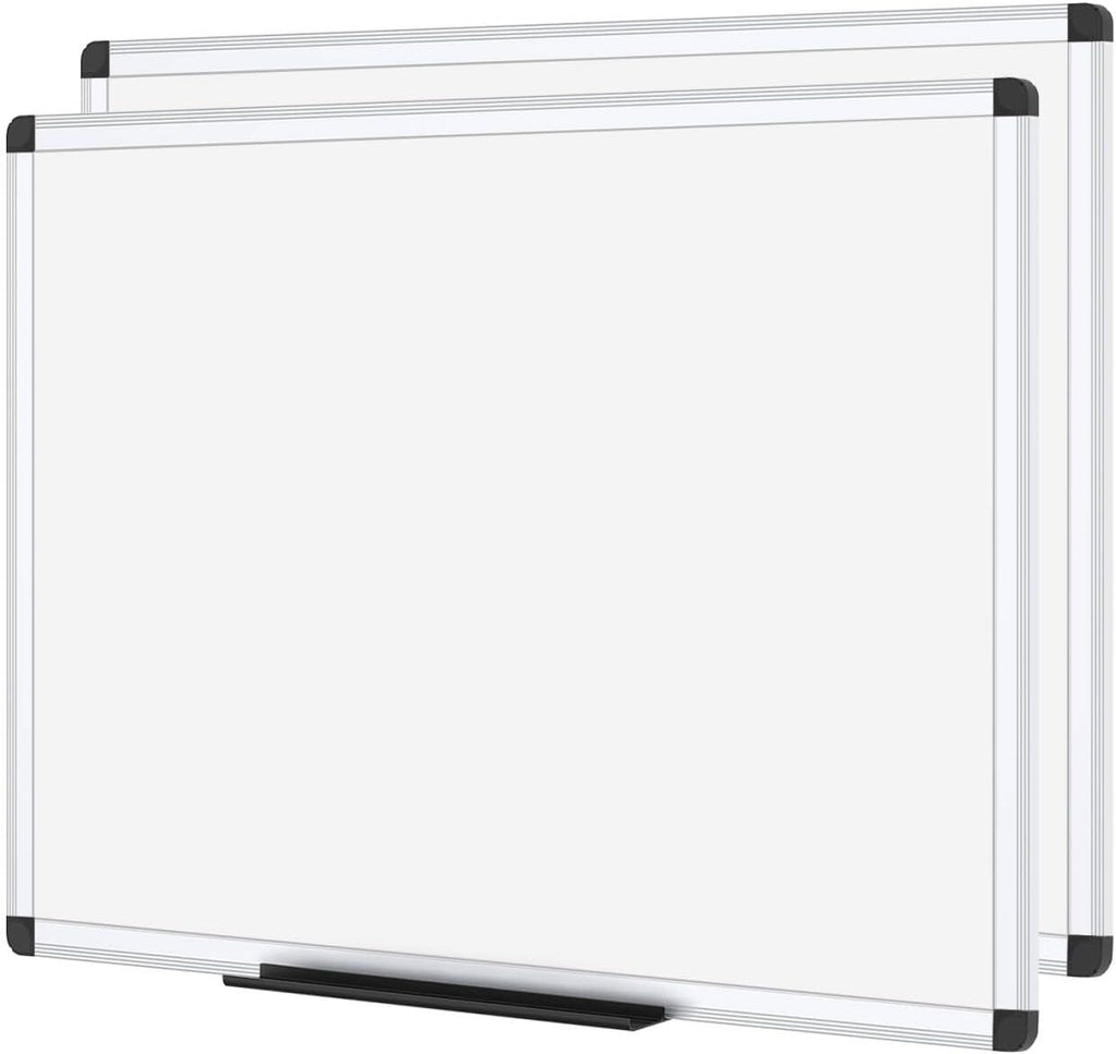 VIZ-PRO Magnetic Dry Erase Board, 36 X 24 Inches