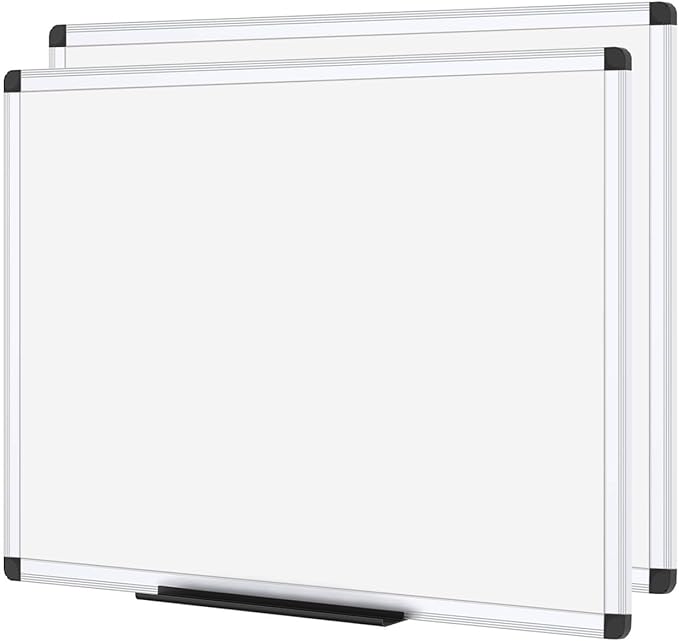 VIZ-PRO Magnetic Dry Erase Board, 36 X 24 Inches by VIZ-PRO